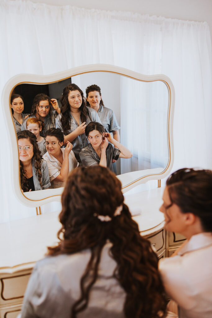 Bridesmaid hair and makeup ideas