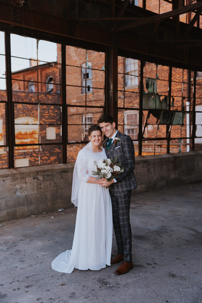 Industrial bridal and wedding location ideas